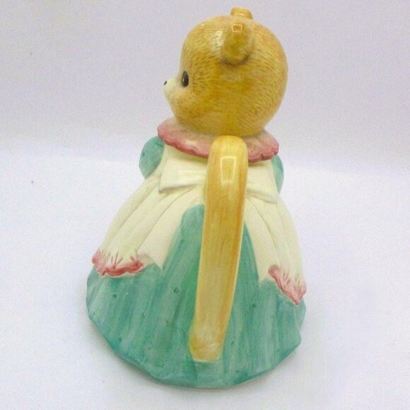 Vintage Takahashi Ceramic CatTeapot Figurine 6.5" Adorable 20C - Picture 2 of 5